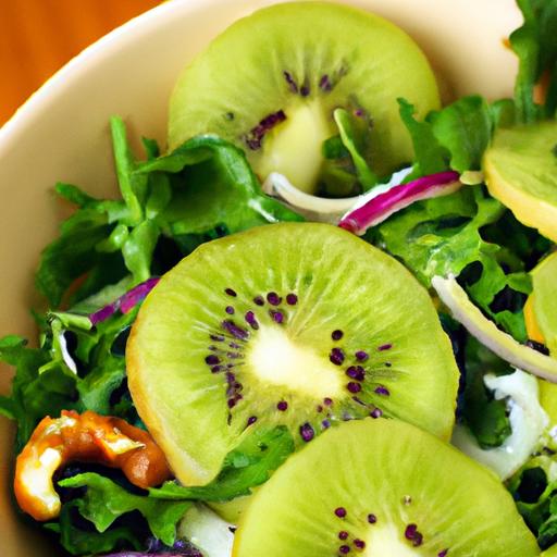 Kiwi and Arugula Salad