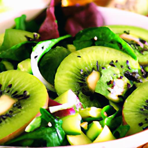 Kiwi and Avocado Salad