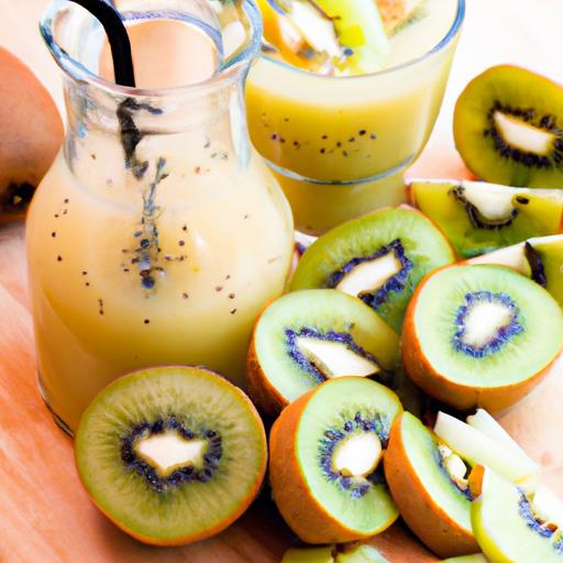 kiwi and ginger juice