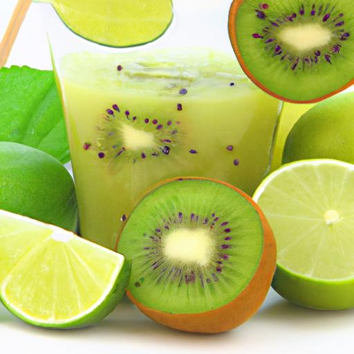 Kiwi and Lime Juice