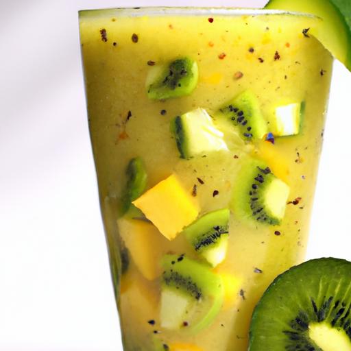 Kiwi and Mango Smoothie