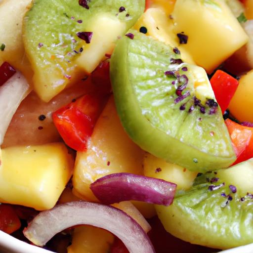 kiwi and pineapple salsa