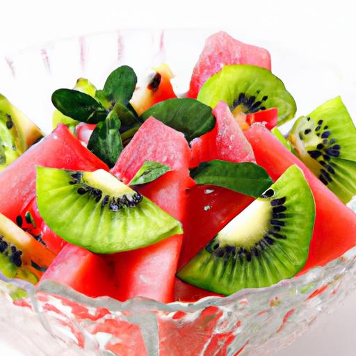 Kiwi and Watermelon Salad