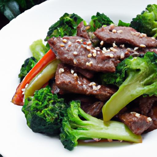 korean beef and broccoli stir fry