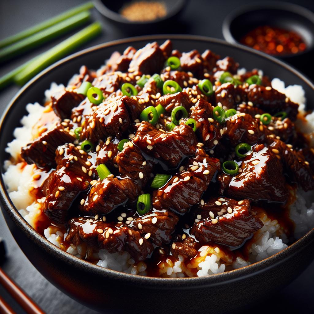 korean beef bowl