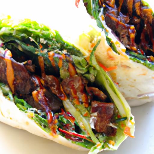 korean beef bulgogi wraps