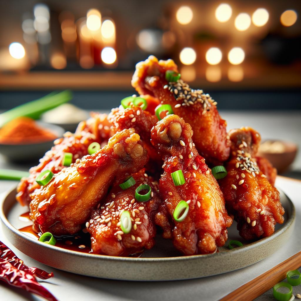 Korean Fried Chicken Wings