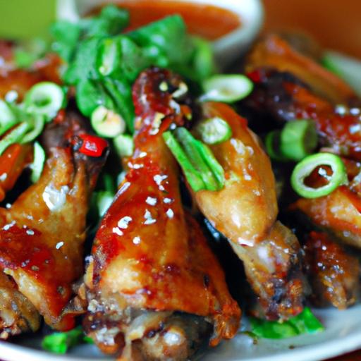 Korean Spicy Chicken Wings