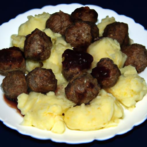 Köttbullar Med Potatismos