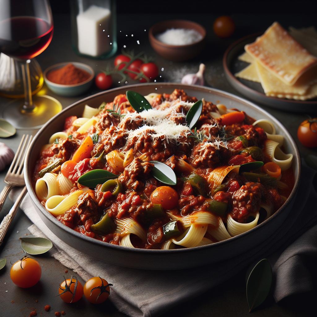 lamb bolognese