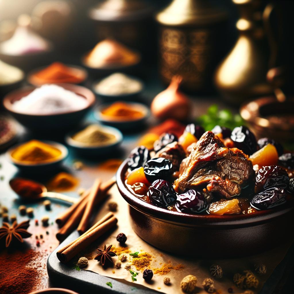 Lamb Tagine with Prunes