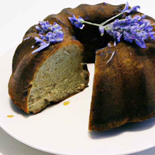 lavender and earl grey tea cake