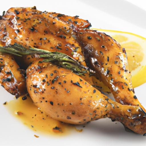 lavender and honey glazed chicken