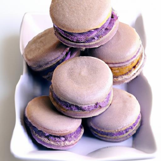 Lavender and Honey Macarons