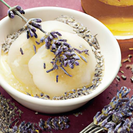 lavender honey ice cream