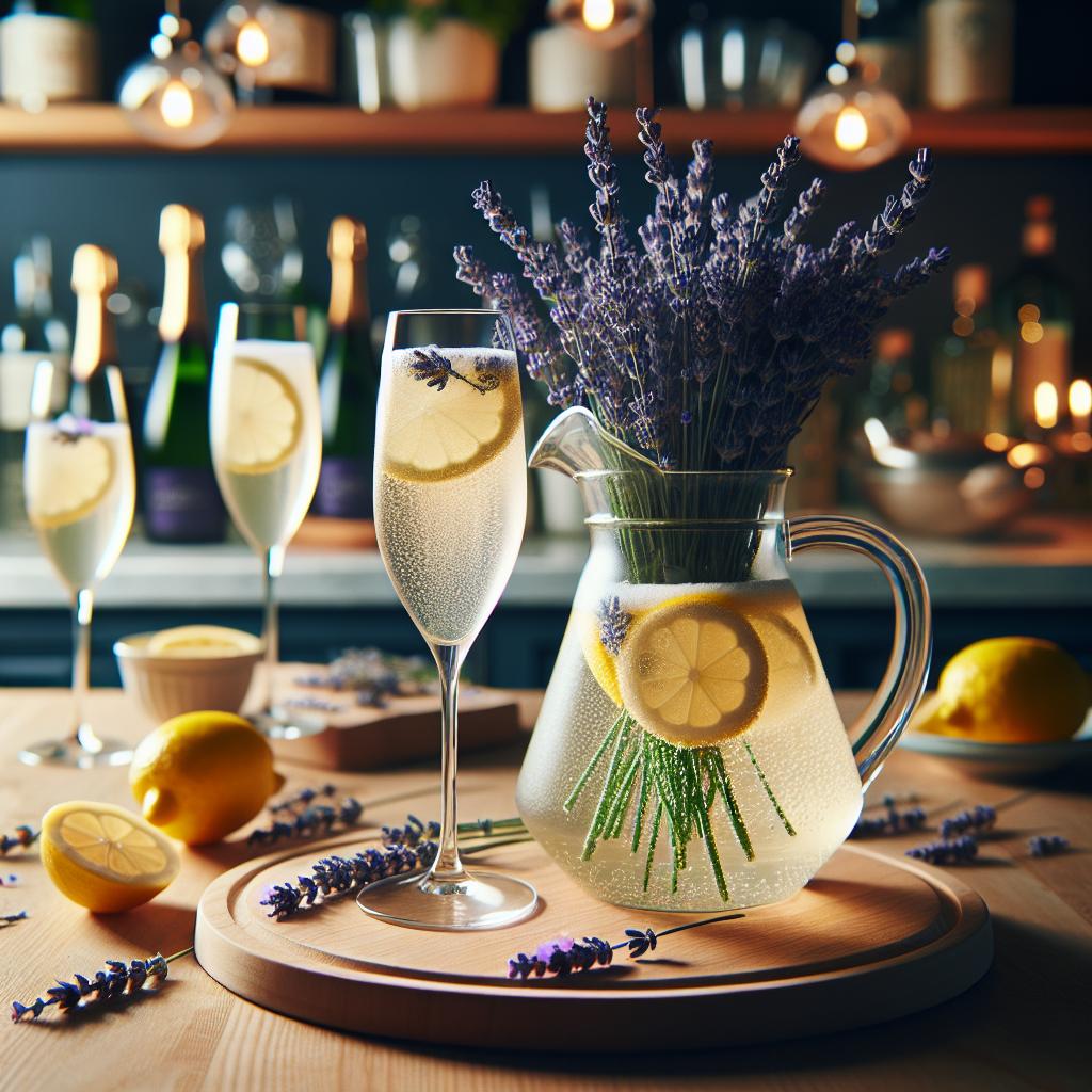 Lavender Lemonade Prosecco