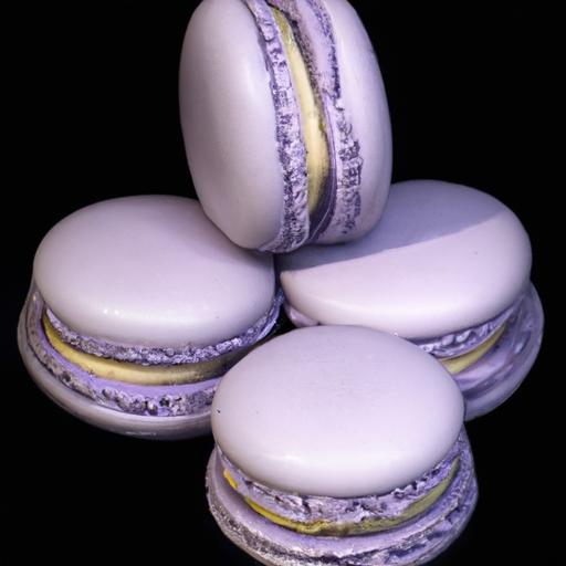 Lavender Macarons