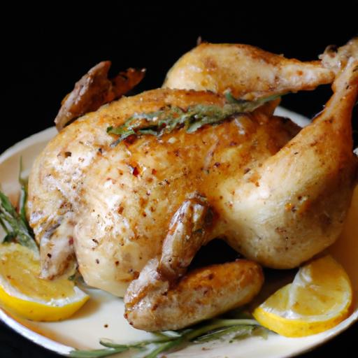 lemon and rosemary roast chicken