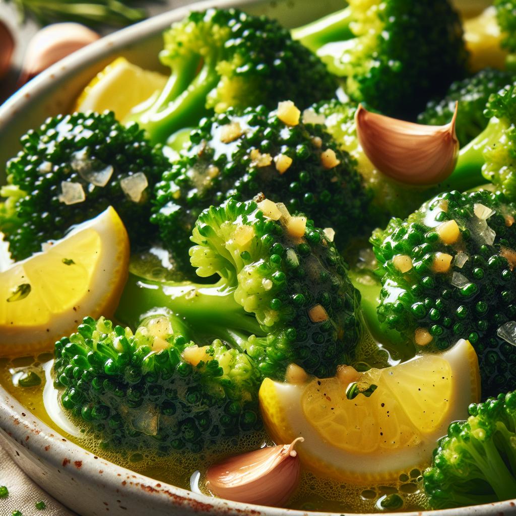 lemon butter broccoli