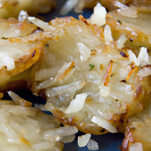 lemon garlic hashbrowns