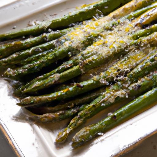 lemon parmesan roasted asparagus