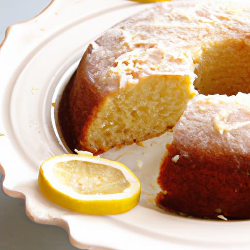 lemon parsnip cake