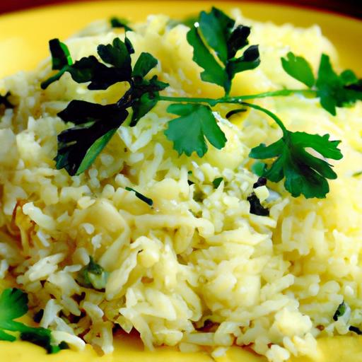 lemon rice with basmati rice