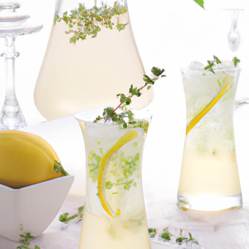 lemon thyme cooler