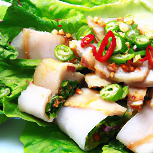 Lemongrass Pork Lettuce Wraps