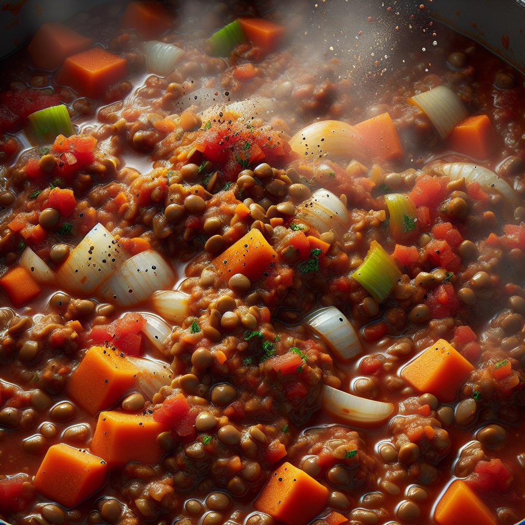 lentil bolognese sauce