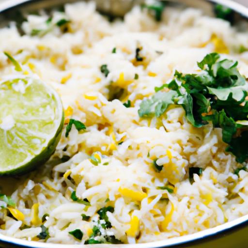 lime and cilantro rice