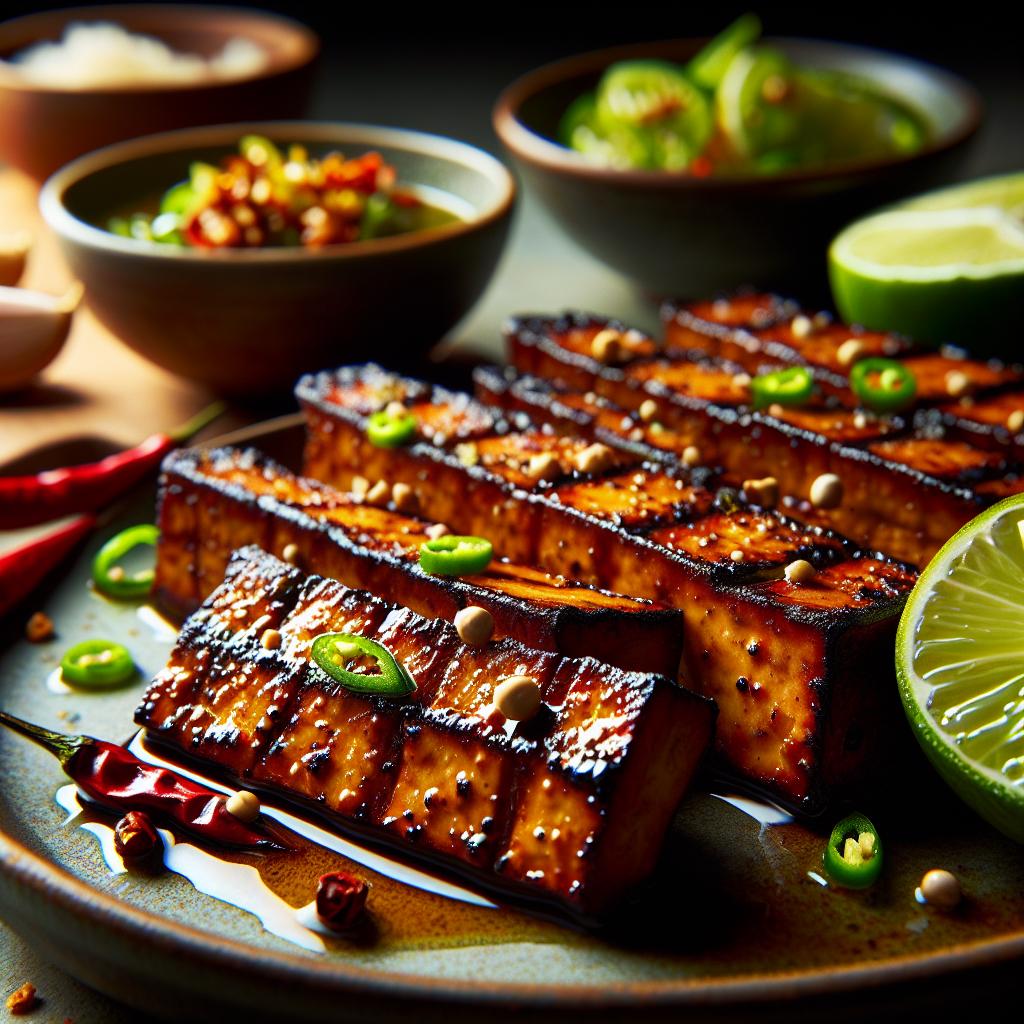 Lime Marinated Island Tempeh