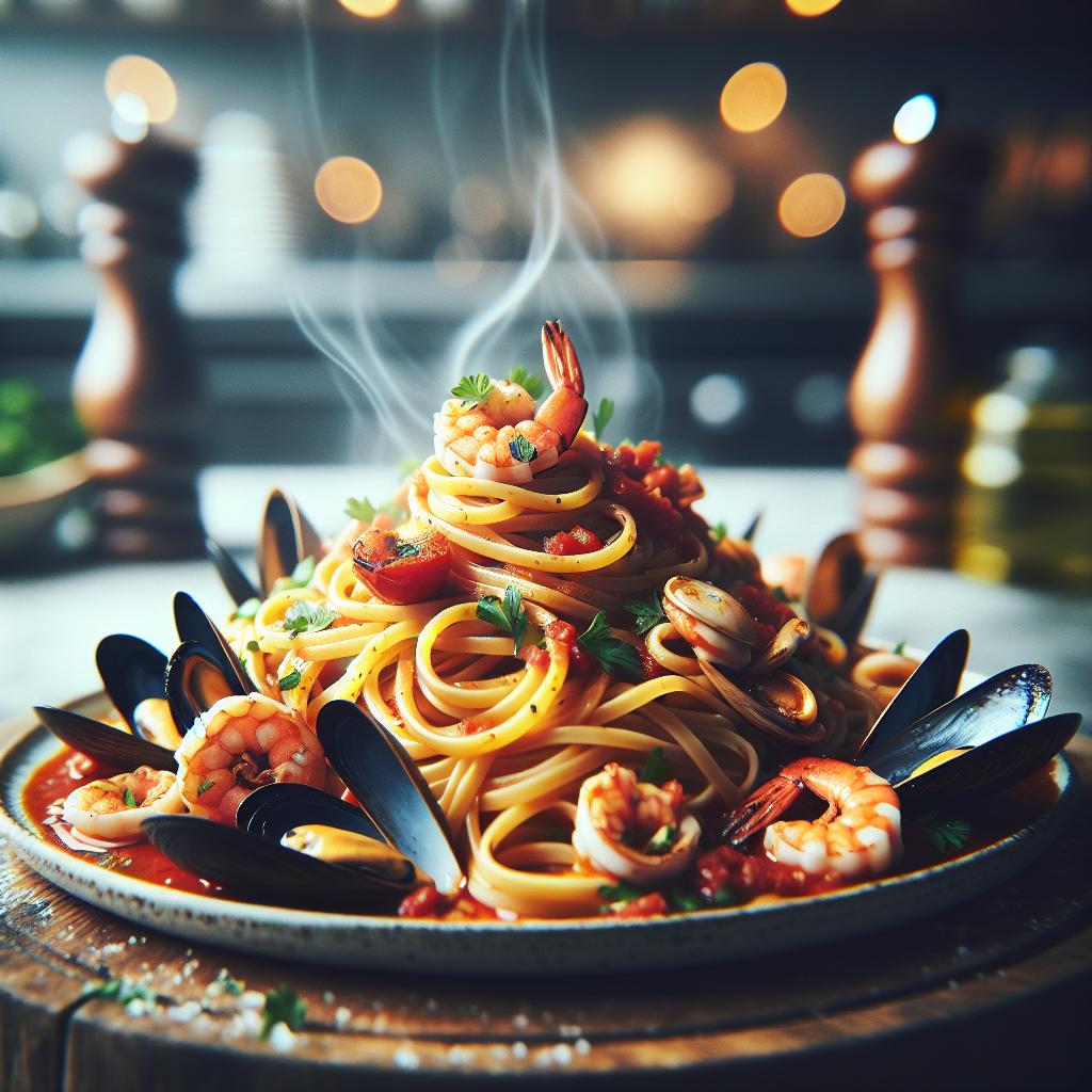 linguine ai frutti di mare