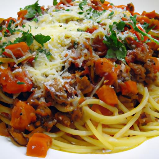 linguine with beef ragu