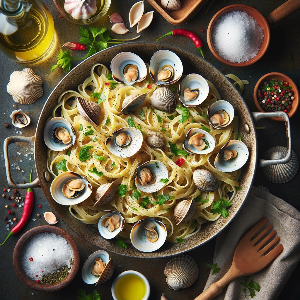 linguini with clams