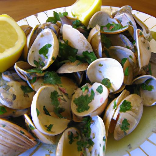 littleneck clams with white wine