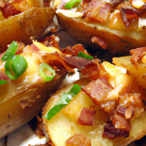 loaded country potato skins