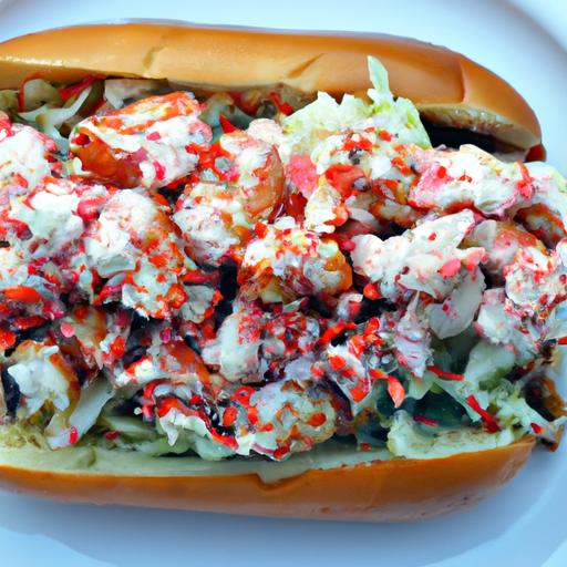 lobster roll sandwich