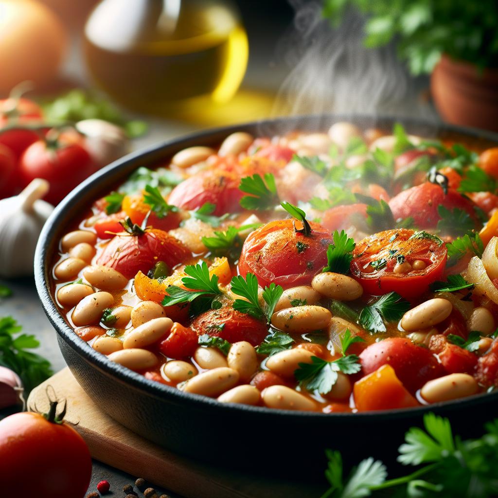 loubia (white bean stew)