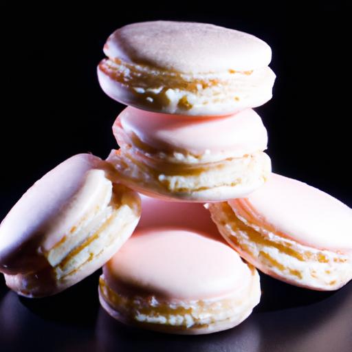 lychee macarons