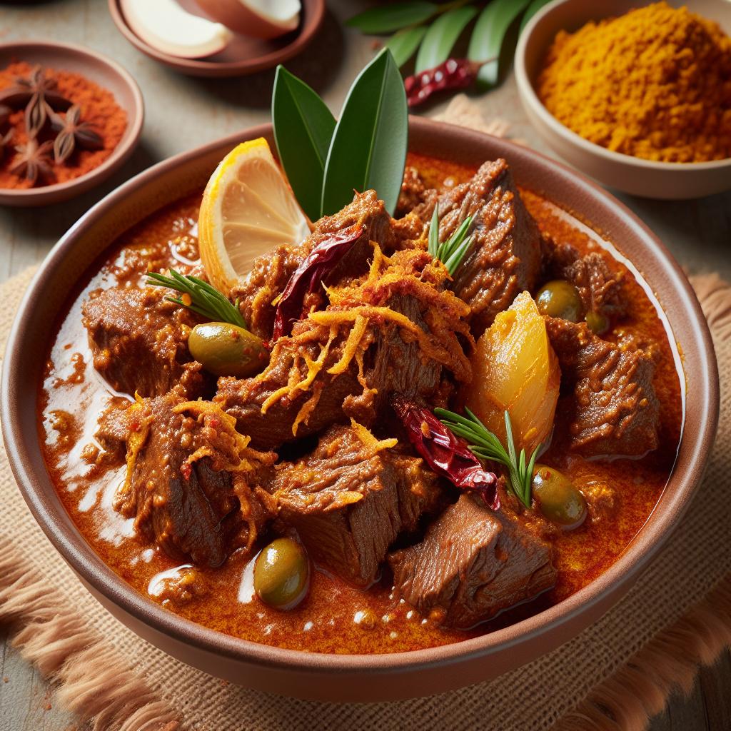 malaysian curry beef rendang