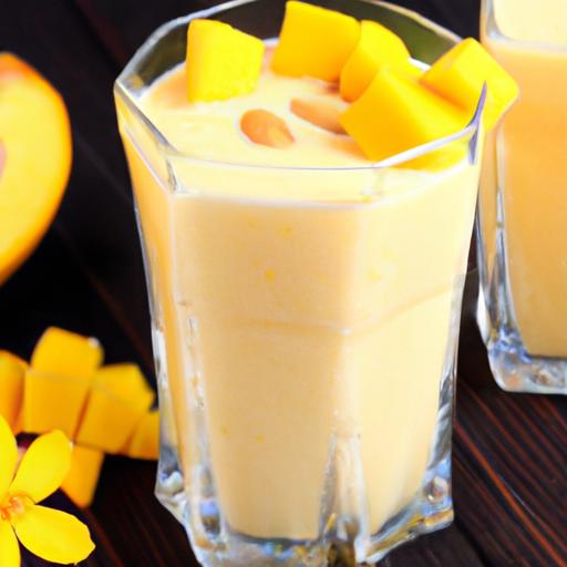 Mango and Almond Milkshake