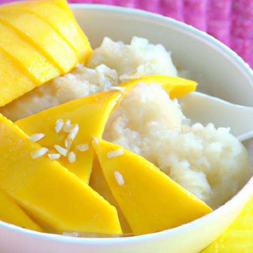 mango and sticky rice