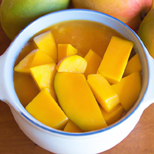 mango compote