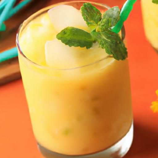 Mango Pineapple Mint Cooler