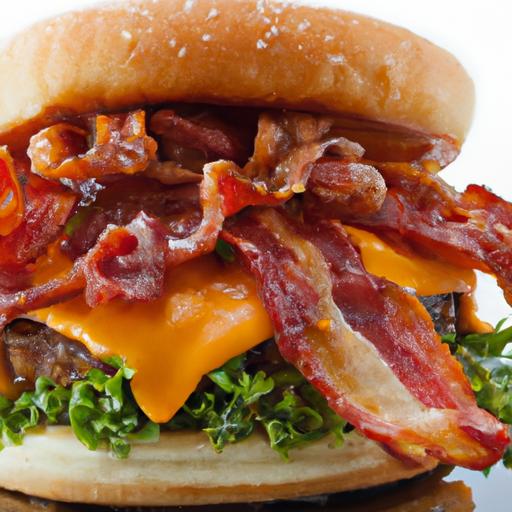 maple bacon burger