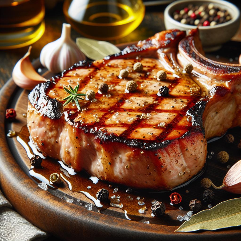 Maple Brined Pork Chop