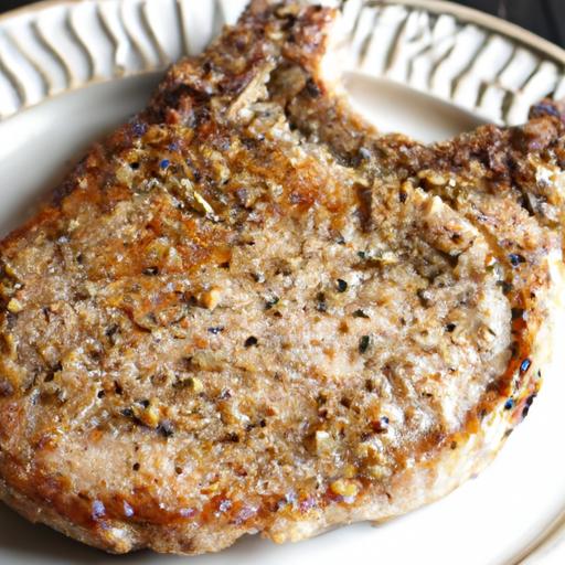 maple glazed pork chops