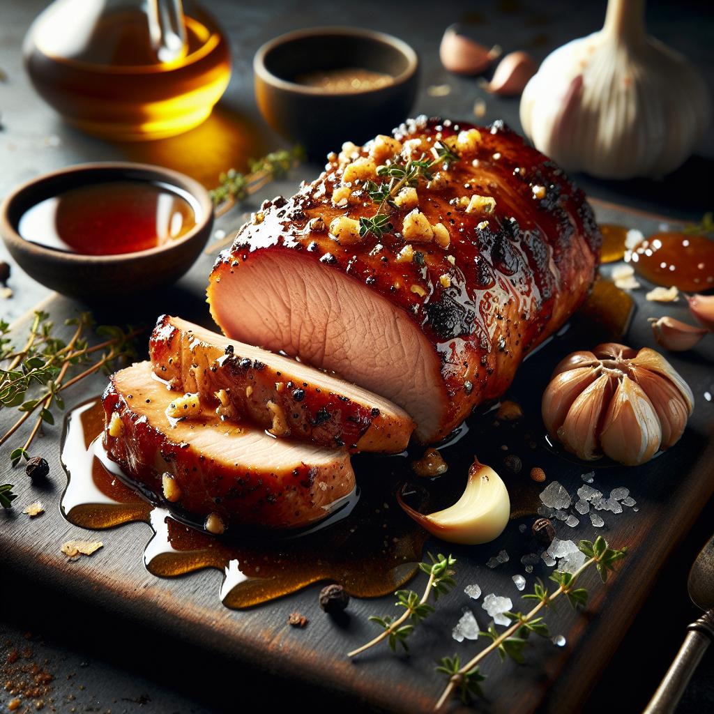 maple glazed pork tenderloin