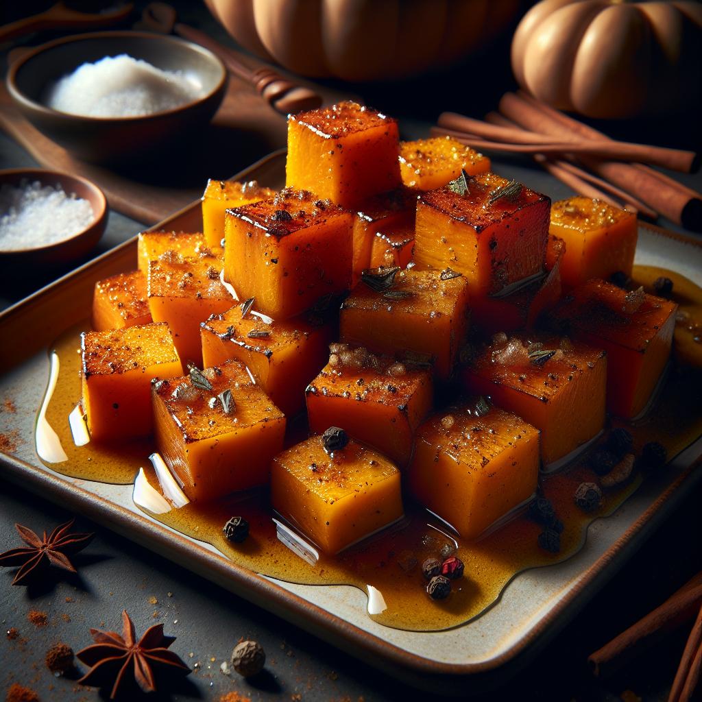 maple roasted butternut squash